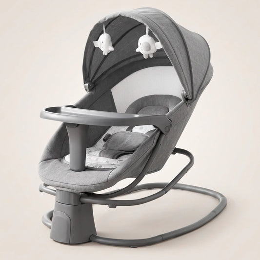 Nido Calma™ – Mecedora Eléctrica 4 en 1 para Bebés