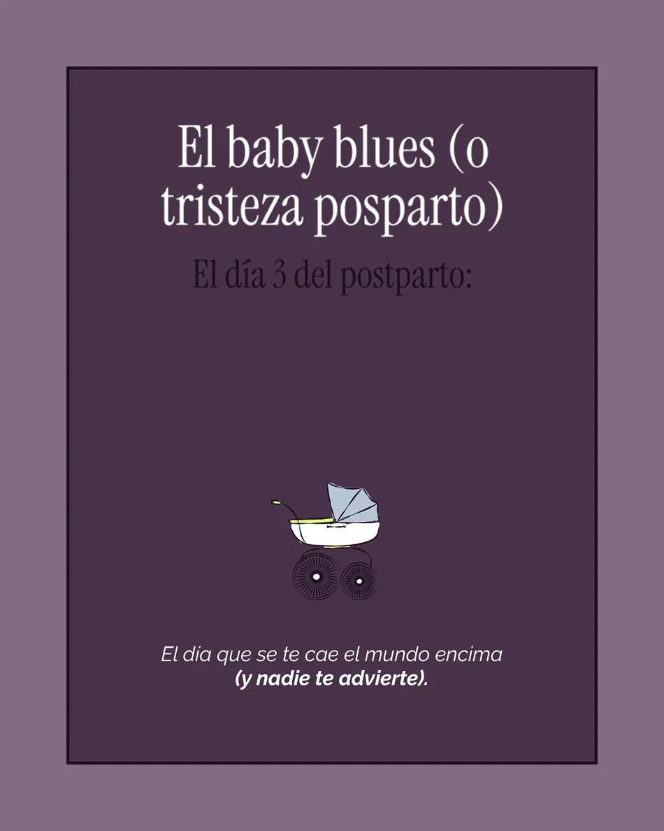 El bajón del día 3: Por qué lloras sin razón en el postparto y qué es el Baby Blues real