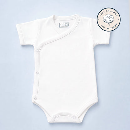 Body Esencial™ para Bebé | 100% Algodón Premium | Manga Corta | Mimico Baby