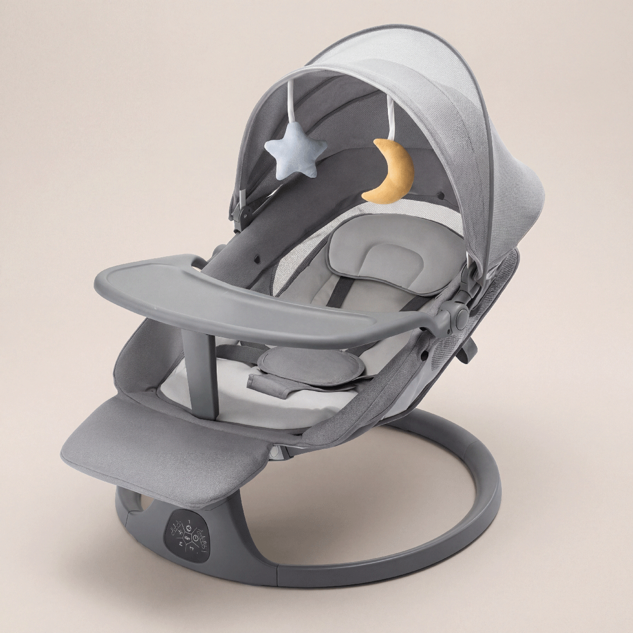 Nido Calma™ – Mecedora Eléctrica para Bebés