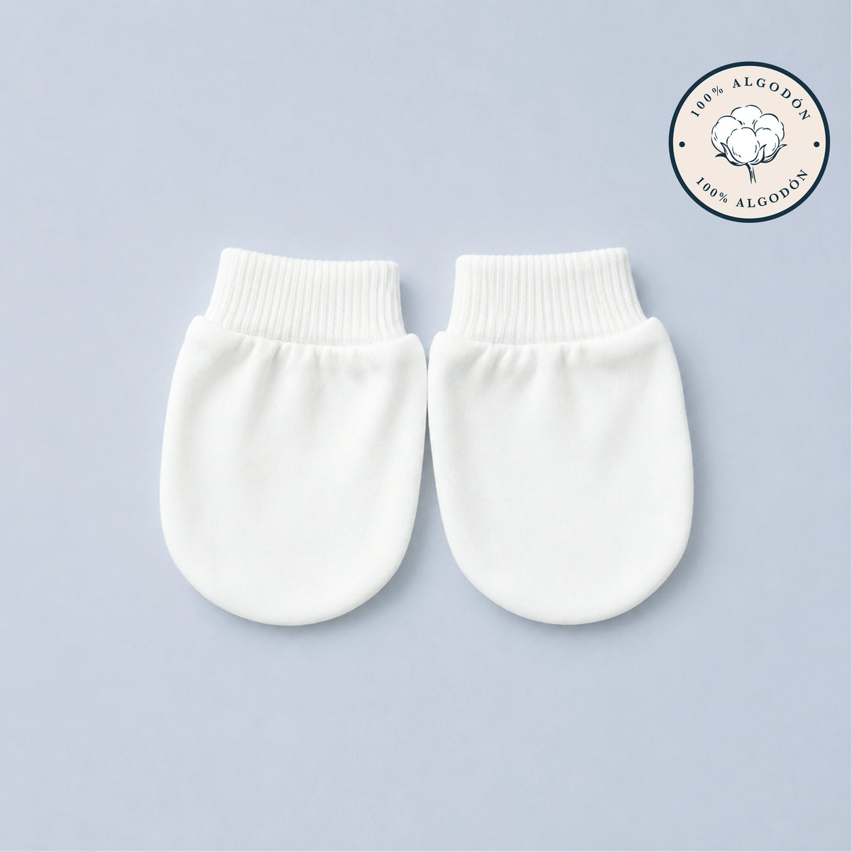 Mitones Antirasguños Newborn™ para Bebé Recién Nacido | 100% Algodón Premium | Mimico Baby