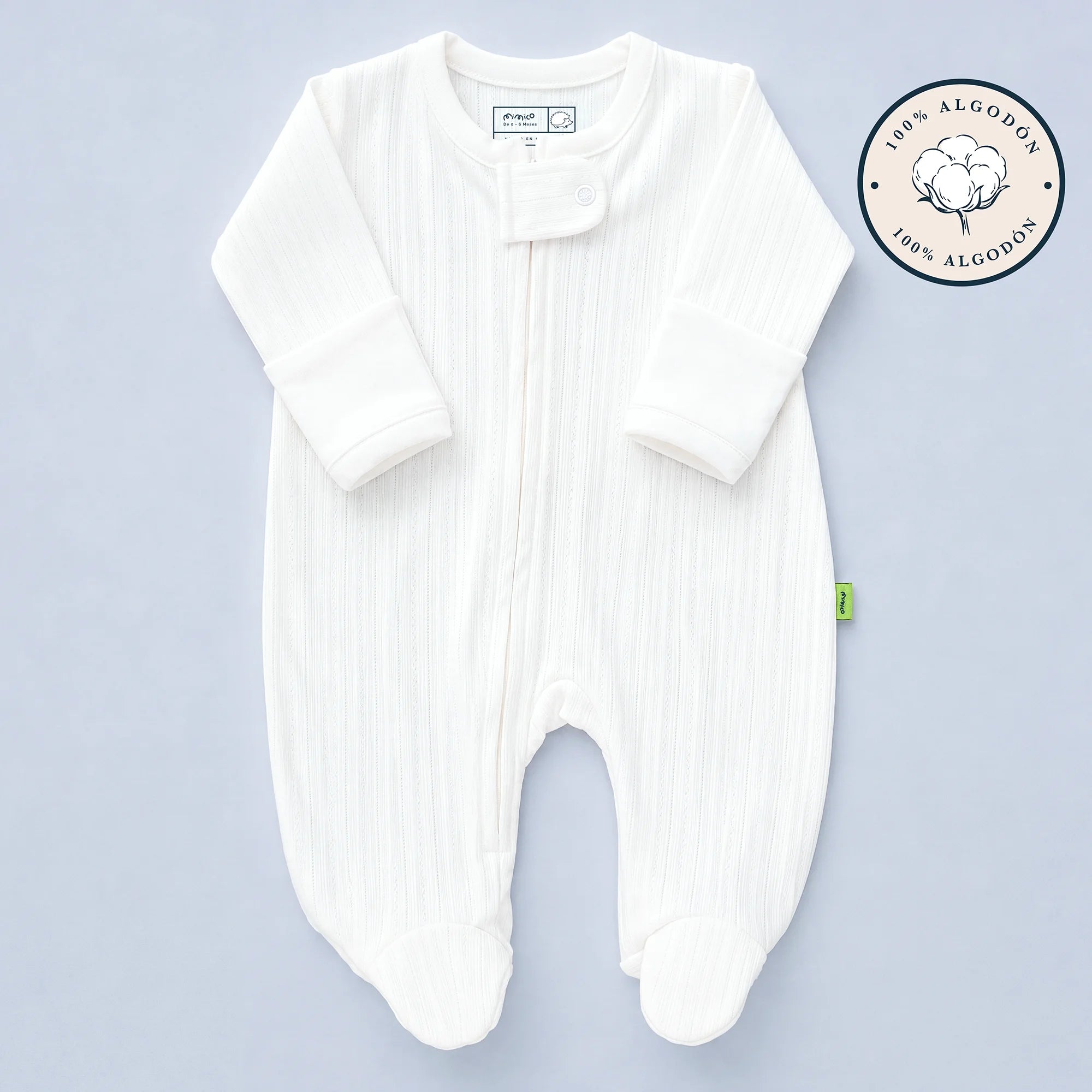Pijama Esencial™ para Bebé | 100% Algodón Premium | Mimico Baby