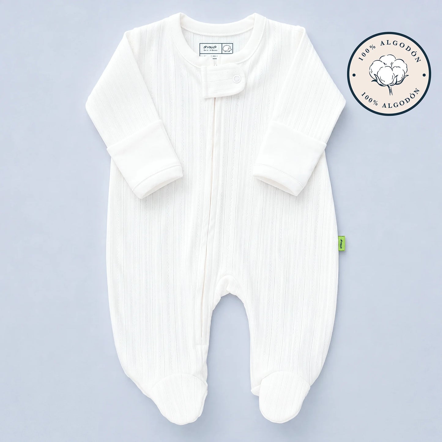 Pijama Esencial™ para Bebé | 100% Algodón Premium | Mimico Baby